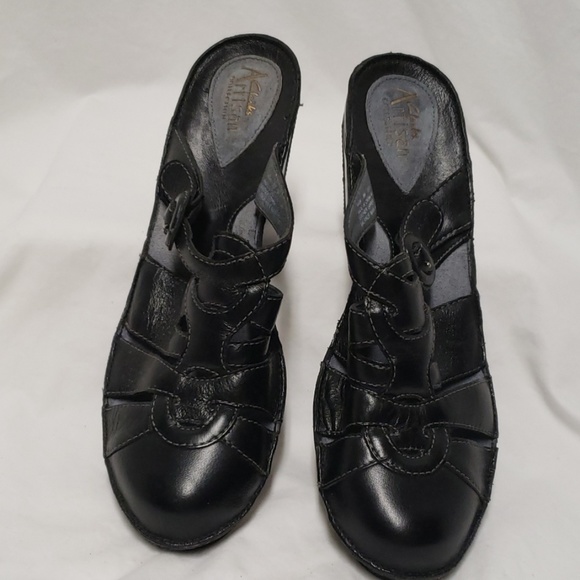 Clark Artisan Collection black heels - Picture 1 of 6